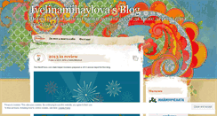 Desktop Screenshot of ivelinamihaylova.wordpress.com