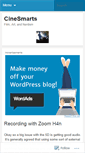 Mobile Screenshot of cinesmarts.wordpress.com