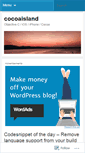 Mobile Screenshot of cocoaisland.wordpress.com