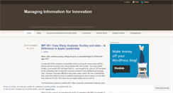 Desktop Screenshot of infomgmt.wordpress.com