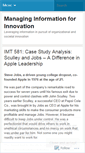 Mobile Screenshot of infomgmt.wordpress.com