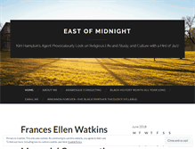 Tablet Screenshot of eastofmidnight.wordpress.com