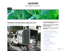 Tablet Screenshot of mystro2b.wordpress.com
