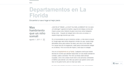 Desktop Screenshot of departamentoslaflorida.wordpress.com