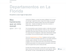 Tablet Screenshot of departamentoslaflorida.wordpress.com