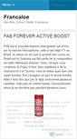 Mobile Screenshot of francaloe.wordpress.com