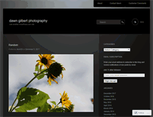 Tablet Screenshot of dawngilbertphotography.wordpress.com