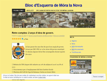 Tablet Screenshot of ercmoralanova.wordpress.com