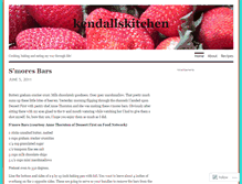 Tablet Screenshot of kendallskitchen.wordpress.com