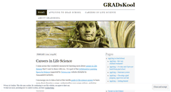 Desktop Screenshot of gradskool.wordpress.com