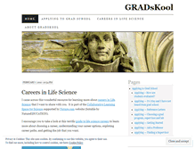 Tablet Screenshot of gradskool.wordpress.com