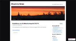 Desktop Screenshot of akaskeronews.wordpress.com