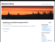 Tablet Screenshot of akaskeronews.wordpress.com