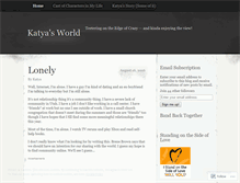 Tablet Screenshot of katya646.wordpress.com