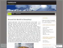 Tablet Screenshot of madetomix.wordpress.com