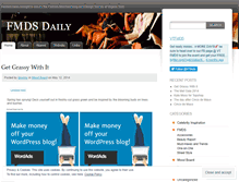 Tablet Screenshot of fmdsblog.wordpress.com