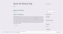 Desktop Screenshot of netweather.bancdebinaryfaq.wordpress.com