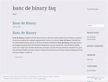 Tablet Screenshot of netweather.bancdebinaryfaq.wordpress.com
