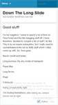 Mobile Screenshot of downthelongslide.wordpress.com