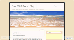 Desktop Screenshot of pier6600motel.wordpress.com