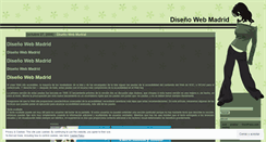 Desktop Screenshot of disenowebmadrid.wordpress.com