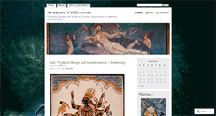 Desktop Screenshot of aphroditesmusings.wordpress.com