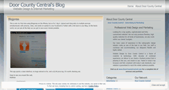 Desktop Screenshot of doorcountycentral.wordpress.com
