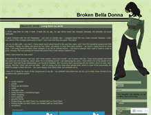 Tablet Screenshot of brokenbelladonna.wordpress.com