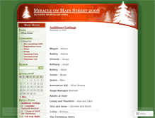 Tablet Screenshot of miracleonmainstreet2008.wordpress.com