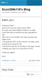 Mobile Screenshot of econ296k118.wordpress.com