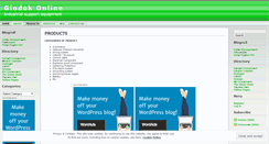 Desktop Screenshot of glodokonline.wordpress.com