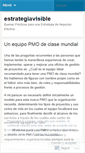 Mobile Screenshot of estrategiavisible.wordpress.com