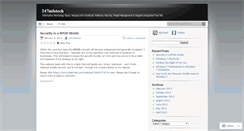Desktop Screenshot of 247infotech.wordpress.com