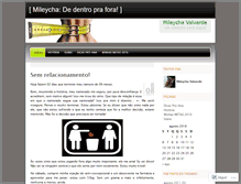 Tablet Screenshot of mileycha.wordpress.com