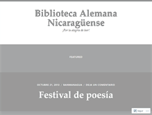 Tablet Screenshot of banspanisch.wordpress.com
