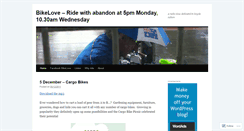 Desktop Screenshot of bikelove.wordpress.com