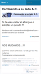Mobile Screenshot of caminandoasulado.wordpress.com