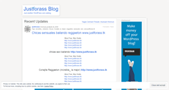 Desktop Screenshot of justforass.wordpress.com