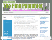 Tablet Screenshot of pinkpamphlet.wordpress.com