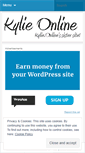 Mobile Screenshot of kylieonline.wordpress.com