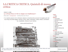 Tablet Screenshot of lacriticacritica.wordpress.com