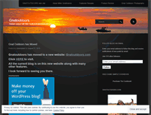 Tablet Screenshot of gnatoutdoors.wordpress.com