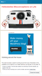 Mobile Screenshot of hellesbelles86.wordpress.com