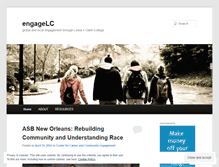 Tablet Screenshot of engagelc.wordpress.com