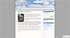 Desktop Screenshot of dantepoet.wordpress.com