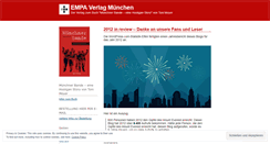 Desktop Screenshot of empaverlag.wordpress.com