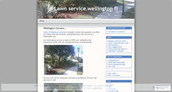 Desktop Screenshot of lawnservicewellingtonfl.wordpress.com