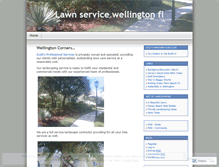 Tablet Screenshot of lawnservicewellingtonfl.wordpress.com