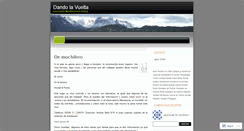 Desktop Screenshot of dandolavuelta.wordpress.com