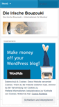 Mobile Screenshot of irishbouzouki.wordpress.com